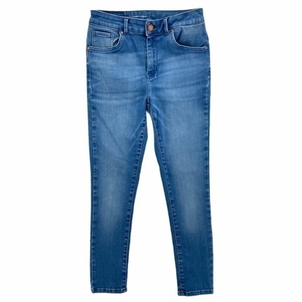 Never Denim Stretch‎ Higher Xtina Crop Skinny Jean